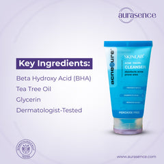 SKINLAB COMBO PACK Acne Facial Cleanser + Acne Treatment Gel in UAE  - Key Ingredients | Aurasence