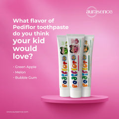 PediflorKidz Anti-cavity Fluoride Orange Flavour Toothpaste for Children in UAE | Aurasence