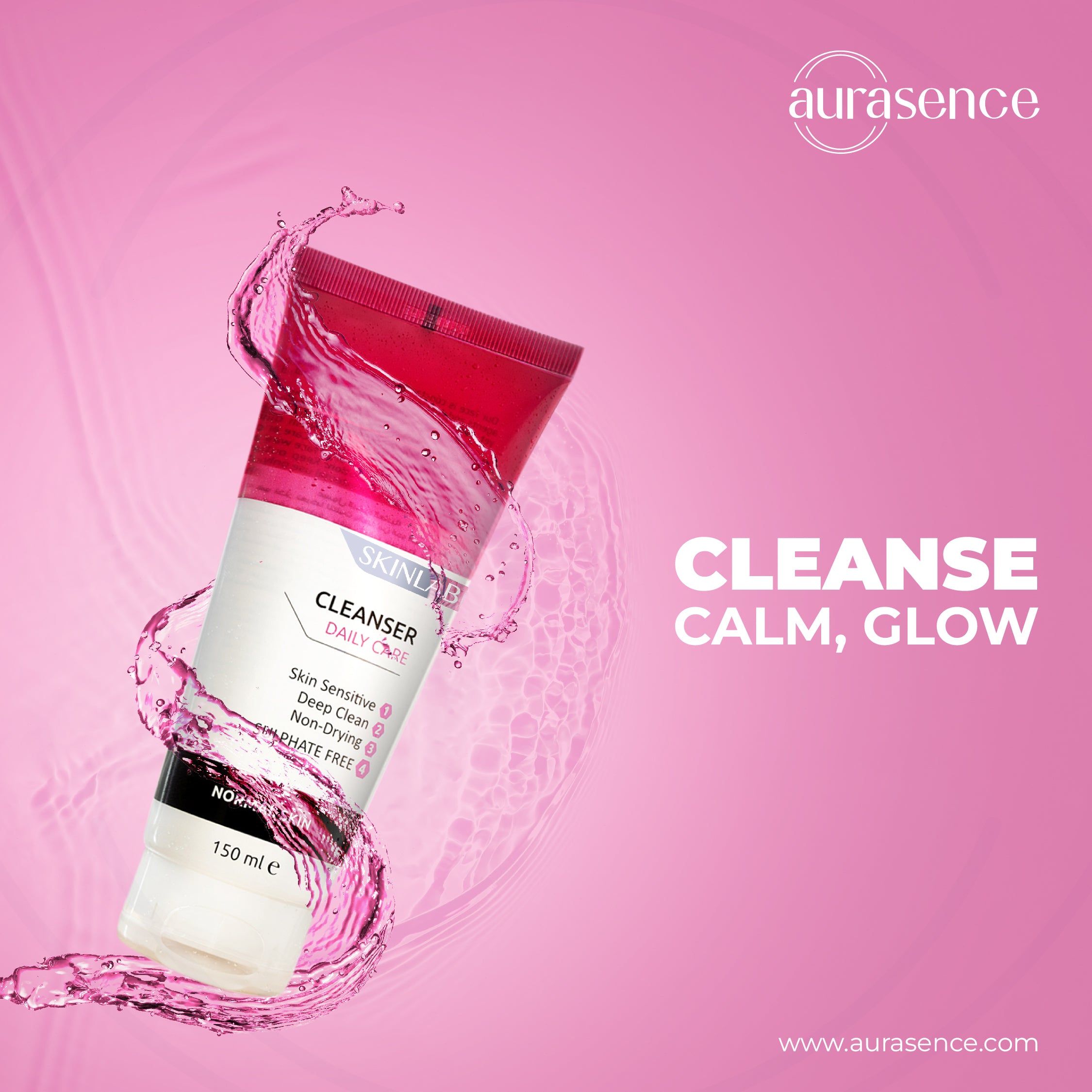 SKINLAB Cleanser Daily Care - Cleanse Calm, Glow