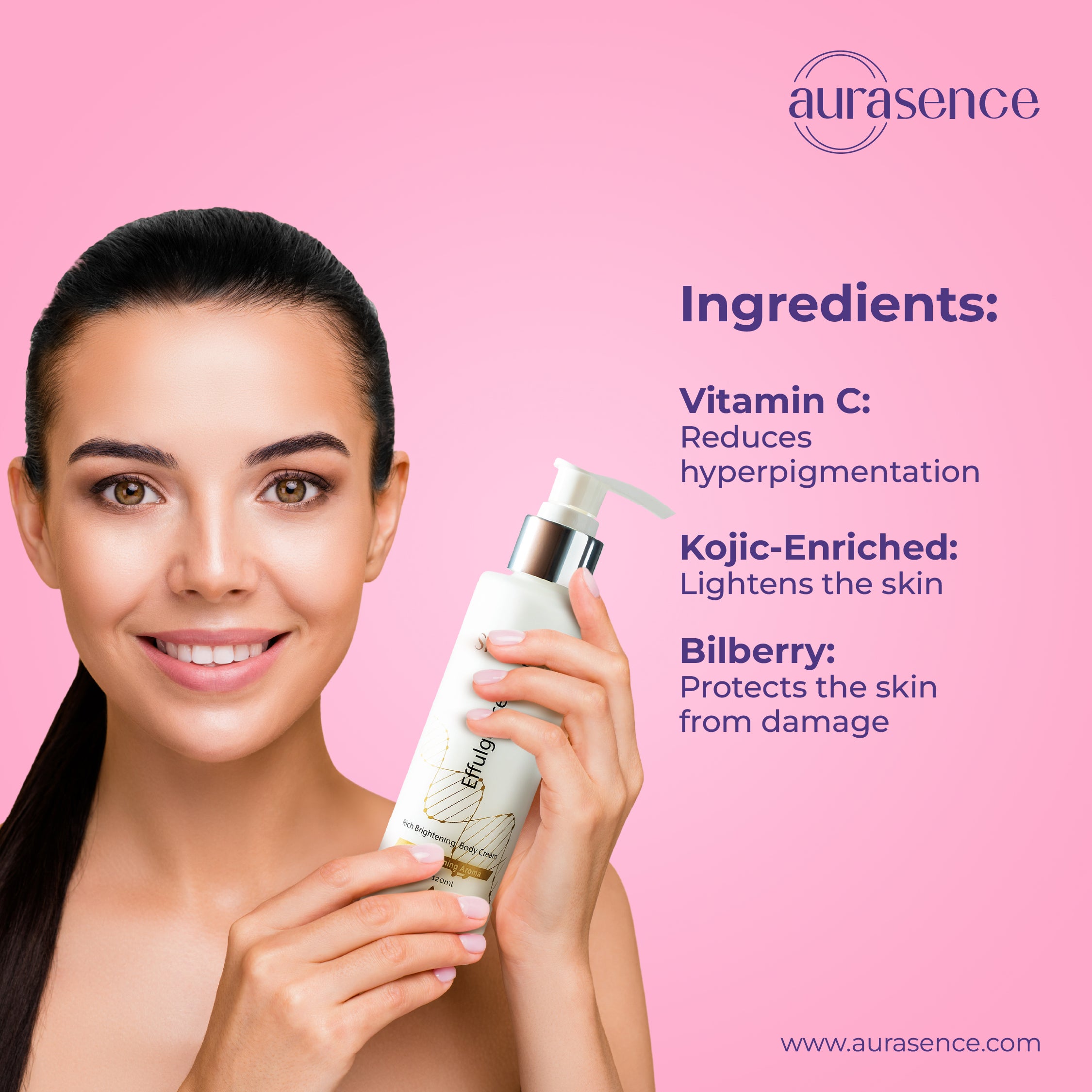 SKINLAB Effulgence Rich Body Whitening Cream - Ingredients