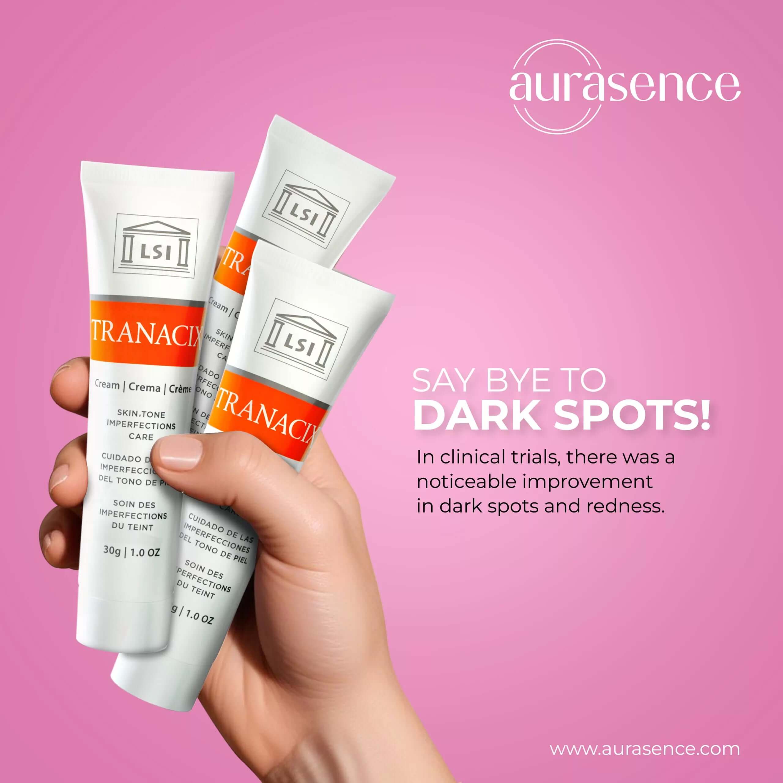 Tranacix Cream 30g in UAE – Say bye to dark side – Aurasence