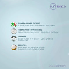 Buy Quasix Gel 30ml Pack in UAE | Redness & Rosacea Care - Key Ingredients | Aurasence