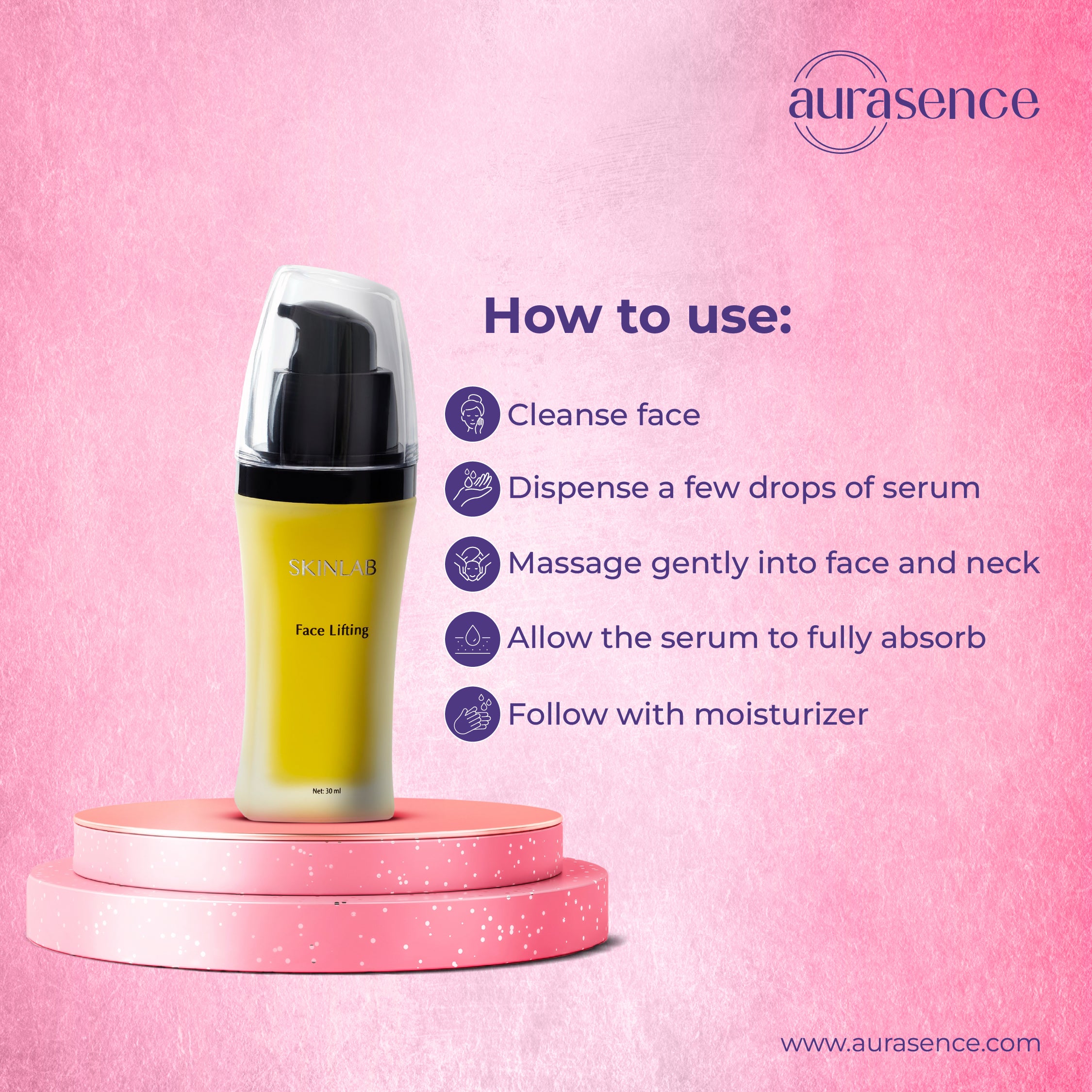 SKINLAB Lifting Serum -  How to Use?