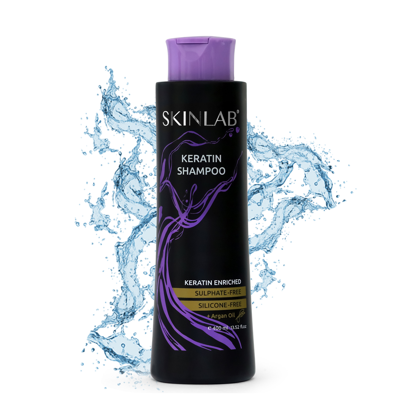 SKINLAB Keratin Shampoo 400ml | Keratin Enriched, Sulphate Free in UAE  -  Aurasence