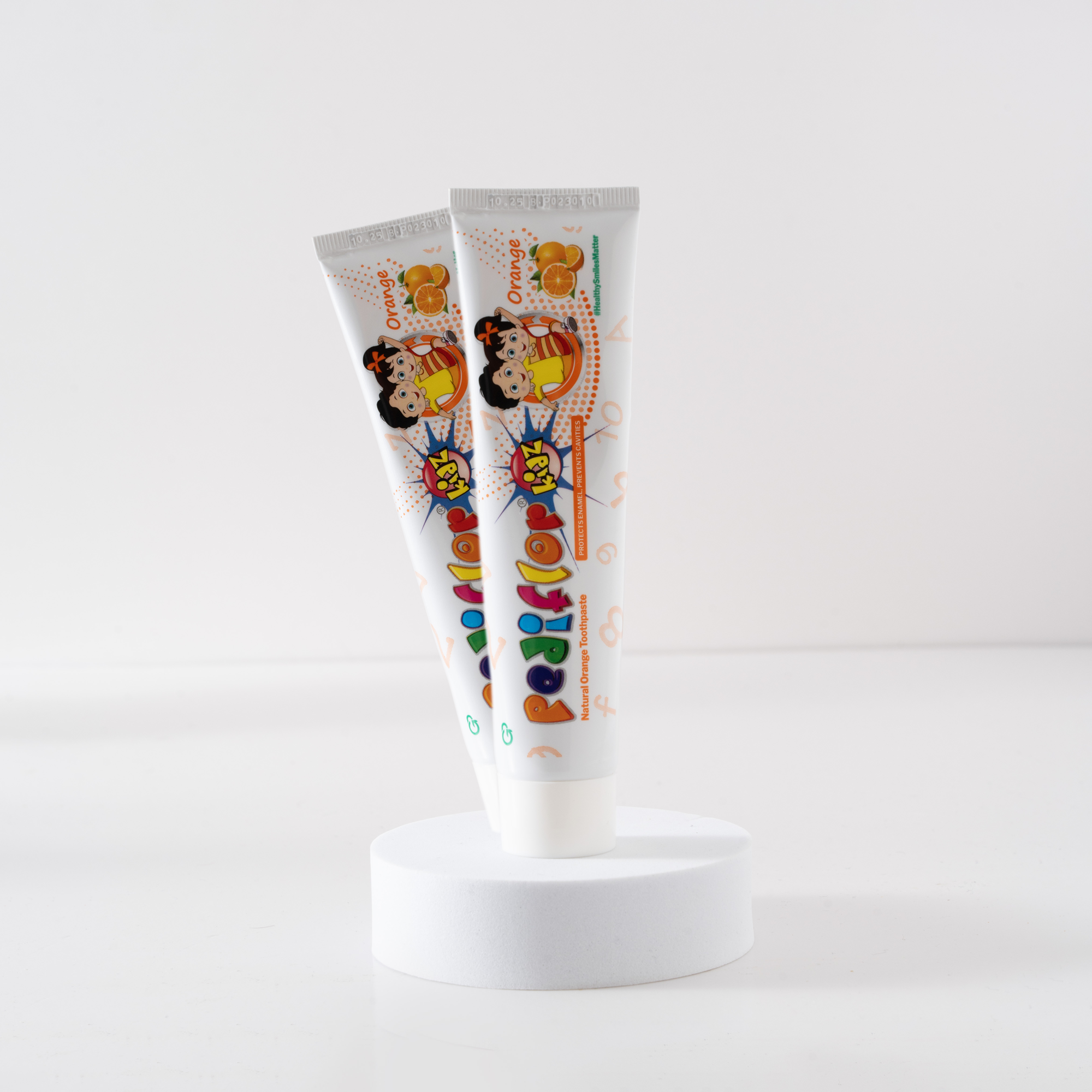 PediflorKidz Anti-cavity Fluoride Orange Flavour Childrens Toothpaste in UAE | Aurasence