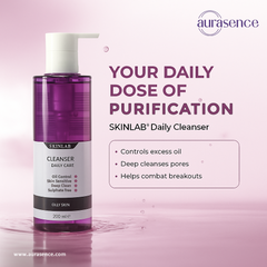 Cleanser Daily Care for Oily Skin| Gentle Face Cleanser| Face Wash| 200ml