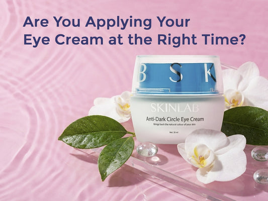 When to Use Eye Cream for Dark Circles: Morning or Night?