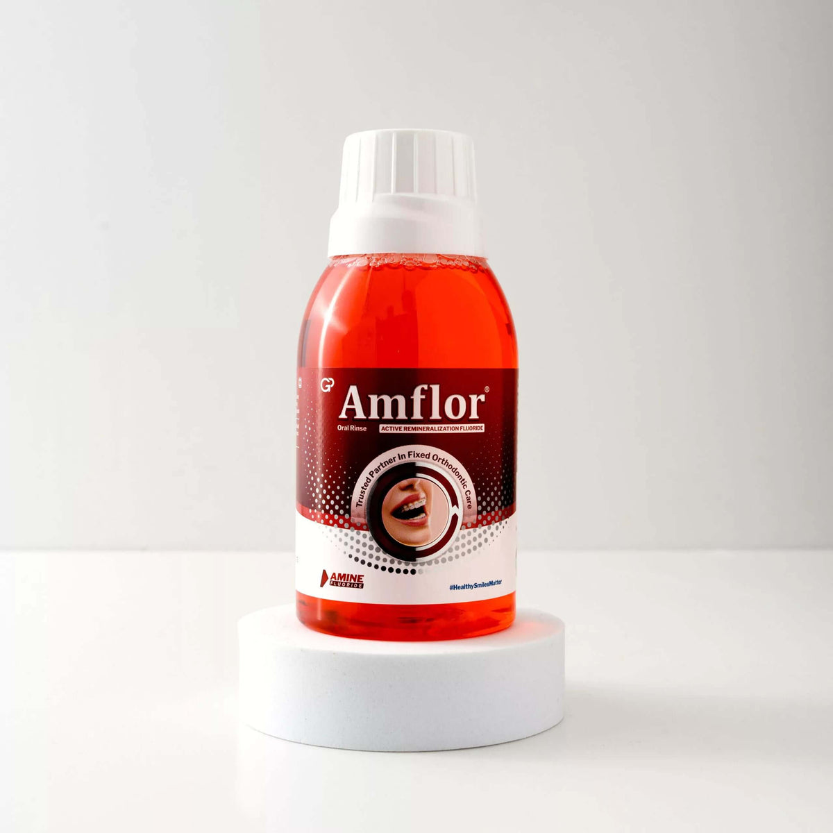 Armflor Toothpaste AMFLOR Mouthwash for Braces | Mint Flavour Orthodontic Mouthwash