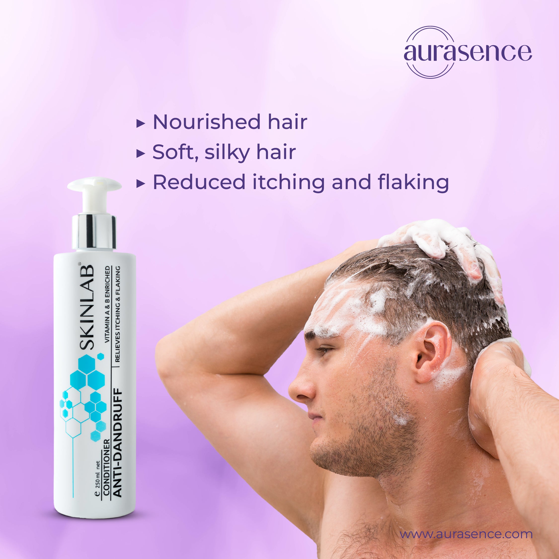 SKINLAB COMBO OFFER Anti Dandruff Shampoo 250ml + Anti Dandruff Conditioner 250ml