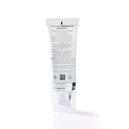 SKINLAB Illumine Night Brightening Cream | Best Skin Whitening Cream with Glycerin, Vitamin B3, Vitamin E, Aloe Vera in UAE | Aurasence