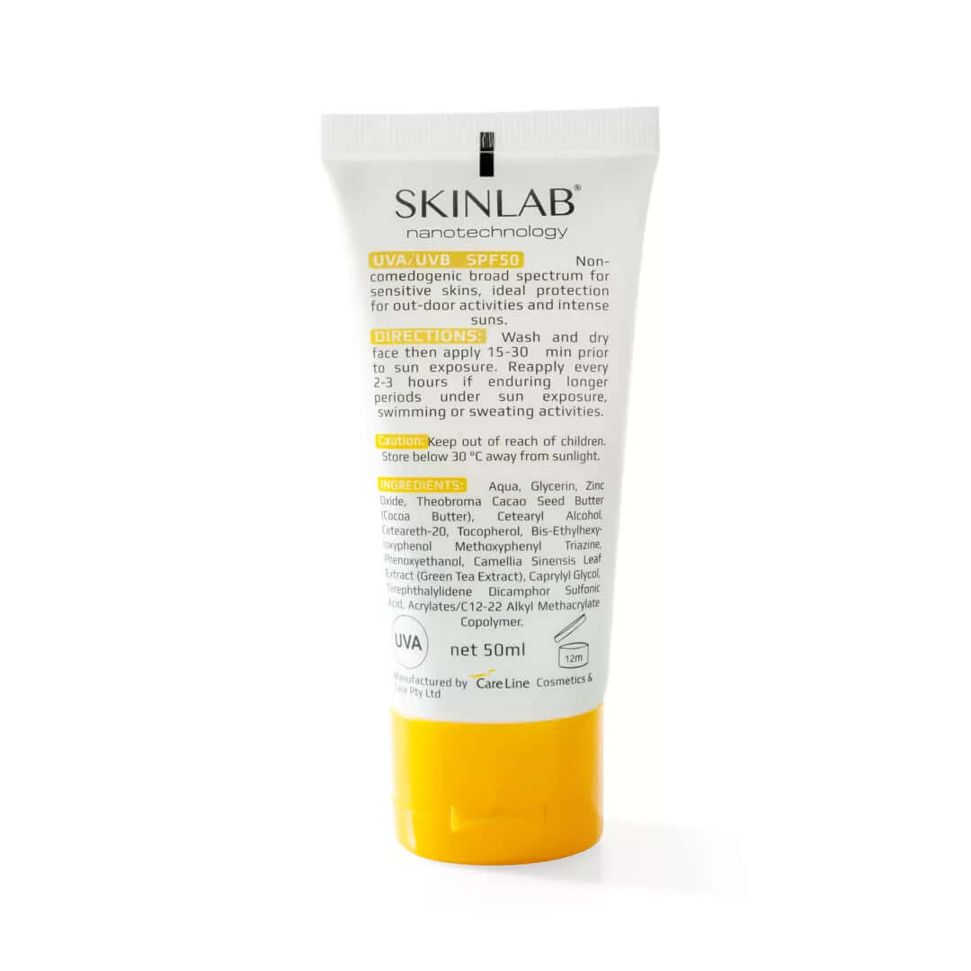 SPF 50 Sunscreen UVA UVB Transparent – 50ML