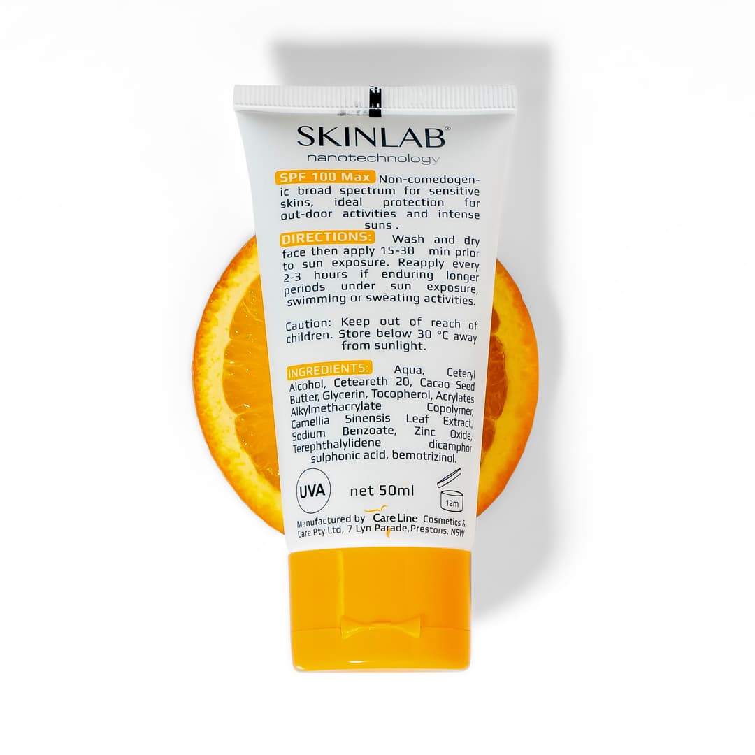 SKINLAB SPF100 Sunscreen Combo Pack, 100ml & 50ml