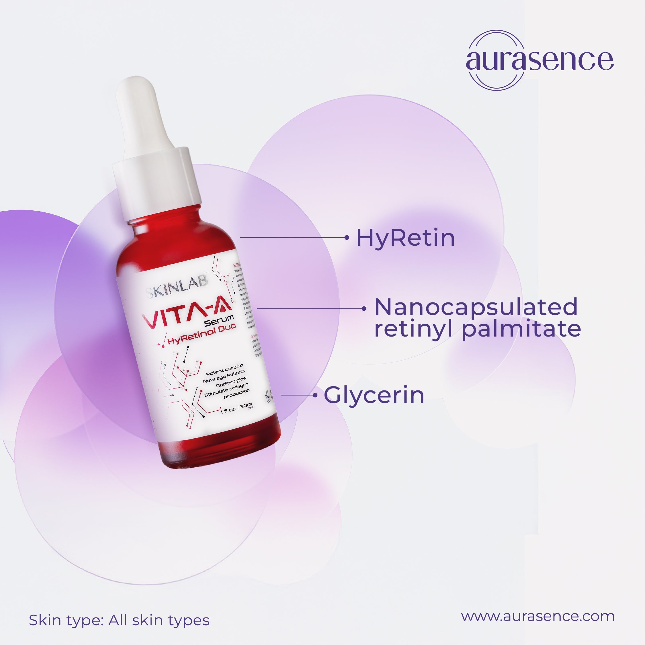 VITA A Serum HyRetinol Duo- Radiant glow 30ml