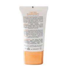 SKINLAB Tinted Sunscreen SPF 50 | UVA&UVB Protection for all skin types | Matte-Dry touch| 50ml