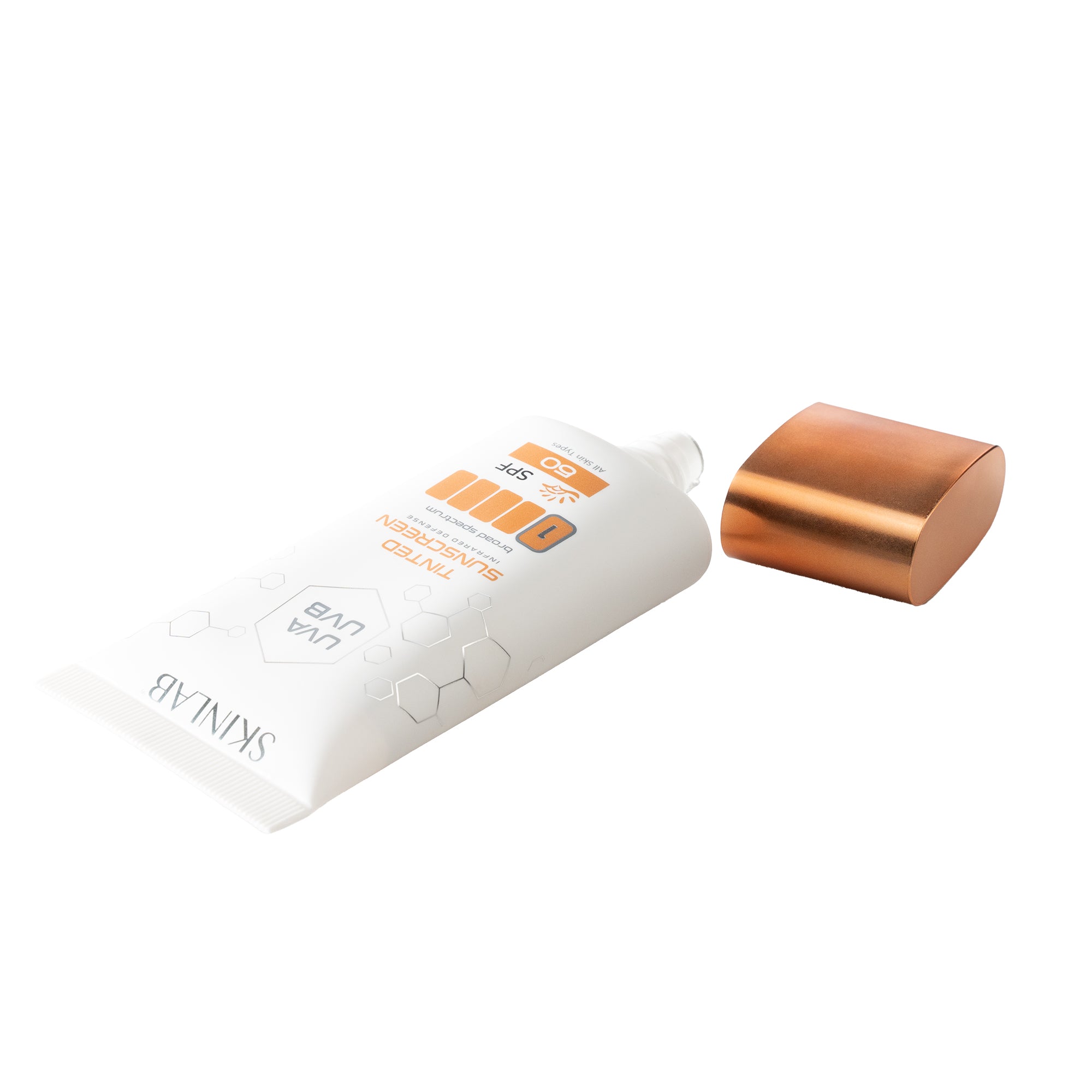 SKINLAB Tinted Sunscreen SPF 50 | UVA&UVB Protection for all skin types | Matte-Dry touch| 50ml