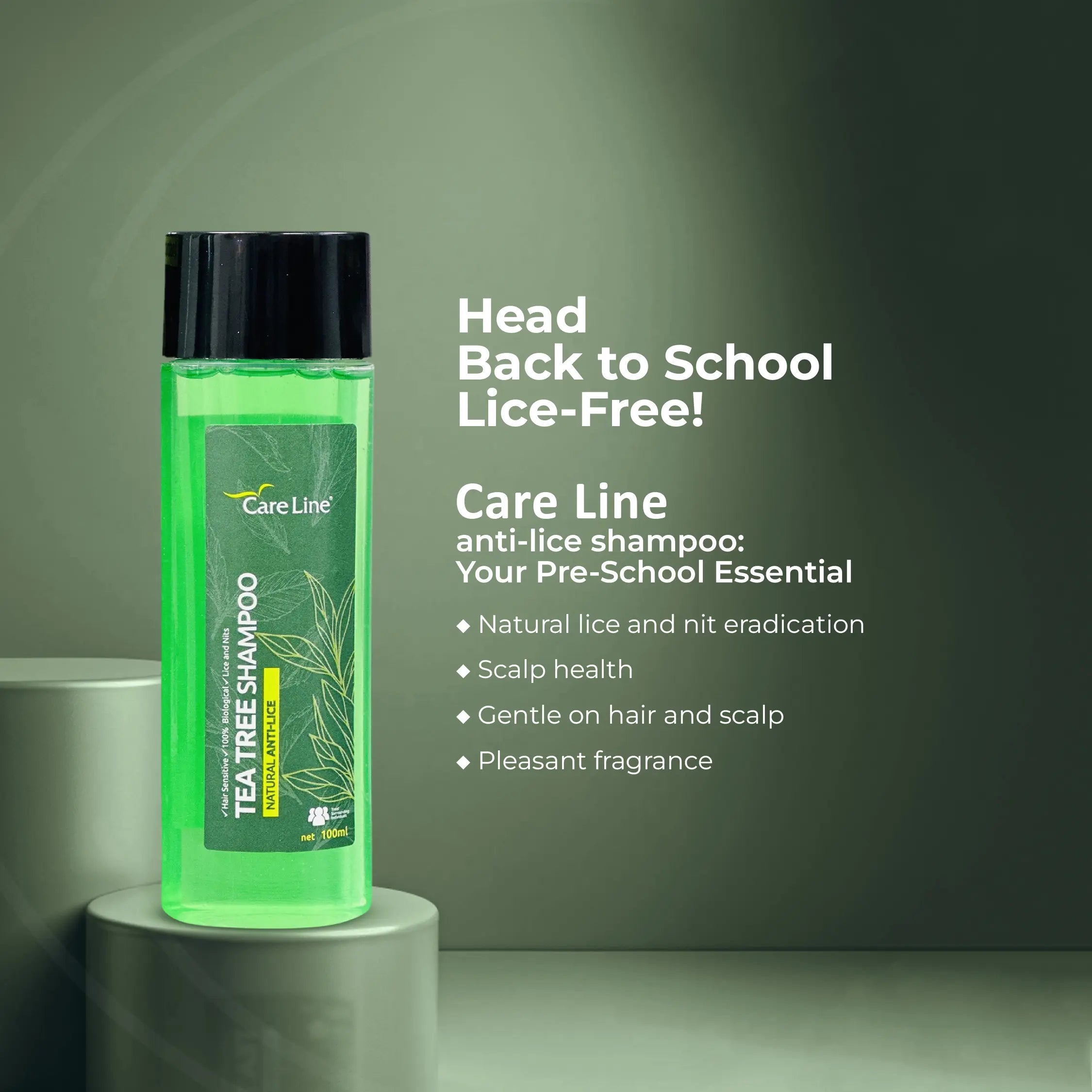 Care Line Natural Anti Lice - Tea Tree Shampoo 100ml